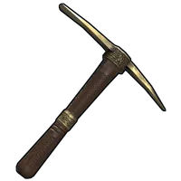 Tarnished Sun Pick Axe