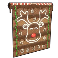 Tasty Christmas Garage Door
