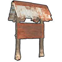 Two Sided Town Sign Post