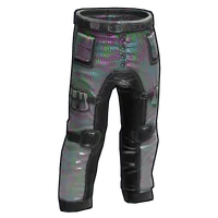 White Holographic Pants