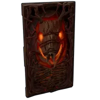 Wild Hunt Wooden Door
